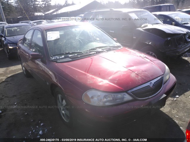 3MEFM66L9XM601108 - 1999 MERCURY MYSTIQUE LS RED photo 1