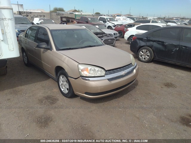 1G1ZT52805F309060 - 2005 CHEVROLET MALIBU LS GOLD photo 1