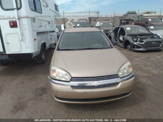 1G1ZT52805F309060 - 2005 CHEVROLET MALIBU LS GOLD photo 6