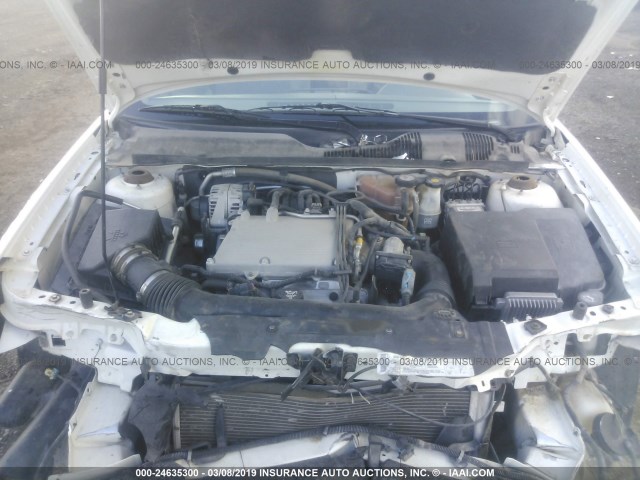 1G1ZT54814F106321 - 2004 CHEVROLET MALIBU LS WHITE photo 10