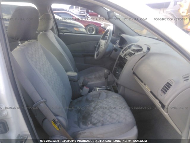 1G1ZT54814F106321 - 2004 CHEVROLET MALIBU LS WHITE photo 5