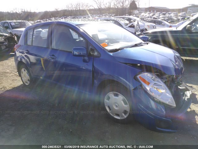 3N1BC13E19L352293 - 2009 NISSAN VERSA S/SL BLUE photo 1