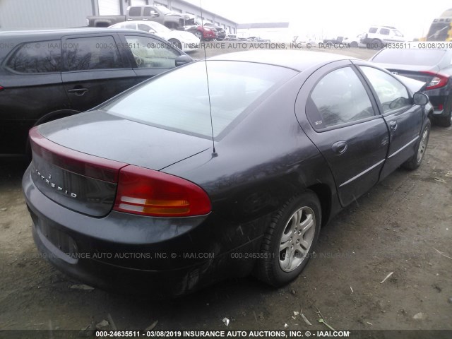 2B3HD56J6WH200150 - 1998 DODGE INTREPID ES BLACK photo 4