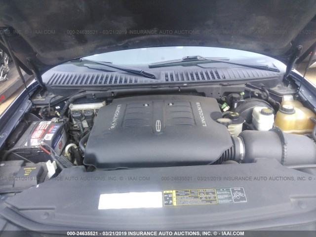 5LMFU28R54LJ05028 - 2004 LINCOLN NAVIGATOR 蓝色 照片 10