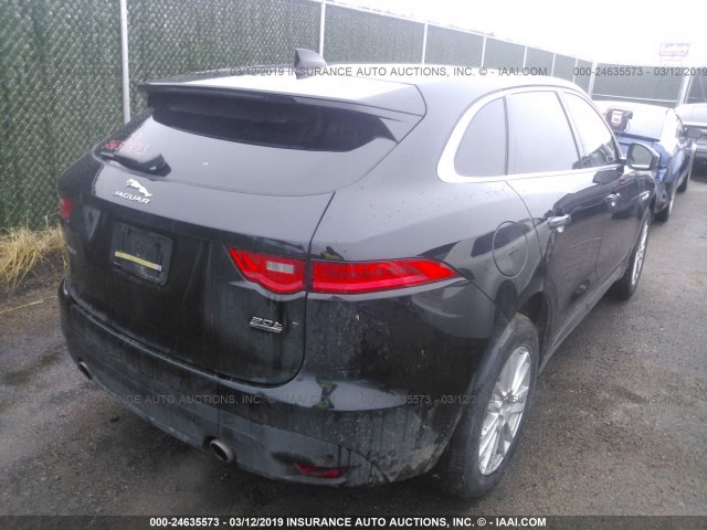 SADCK2GX9KA391429 - 2019 JAGUAR F-PACE PRESTIGE BLACK photo 4