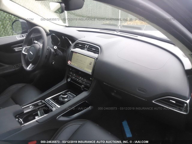 SADCK2GX9KA391429 - 2019 JAGUAR F-PACE PRESTIGE BLACK photo 5