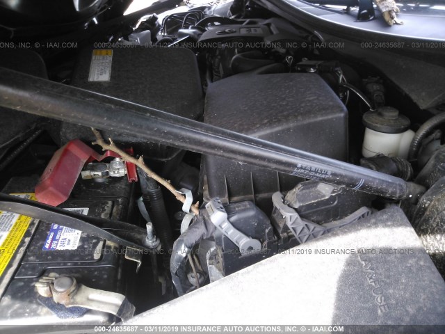 4T1BF1FK5GU188731 - 2016 TOYOTA CAMRY LE/XLE/SE/XSE BLACK photo 10