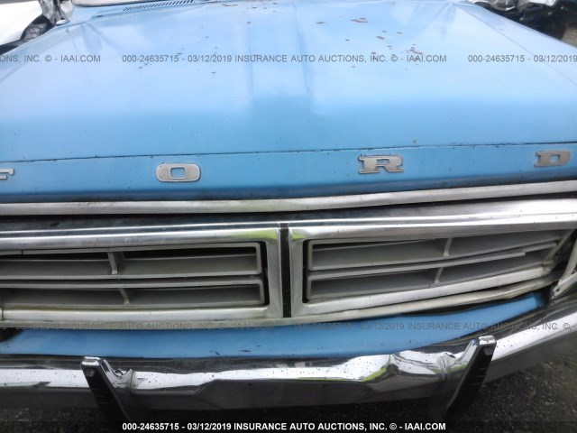 F10GNN60228 - 1972 FORD F100 Light Blue photo 10