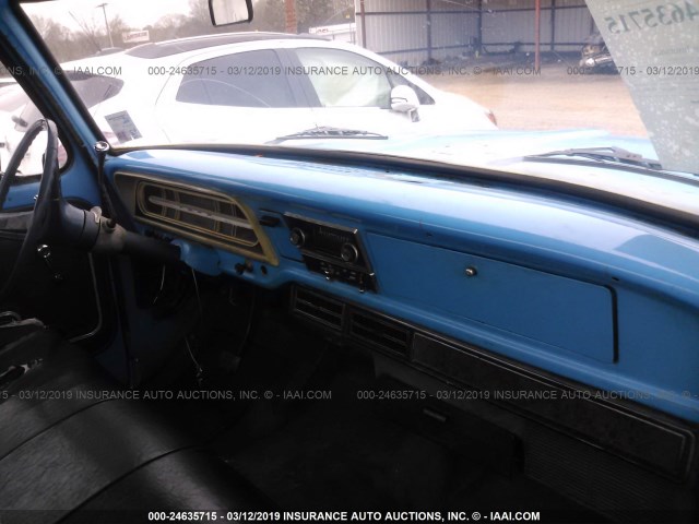 F10GNN60228 - 1972 FORD F100 Light Blue photo 5