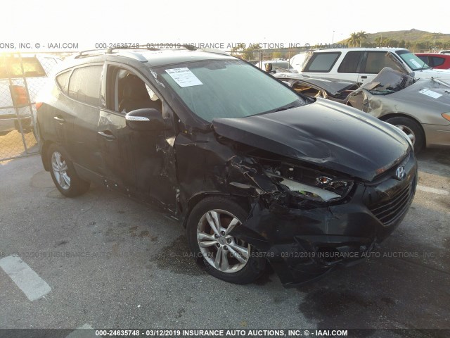 KM8JU3AC7DU659190 - 2013 HYUNDAI TUCSON GLS/LIMITED 黑色 照片 1