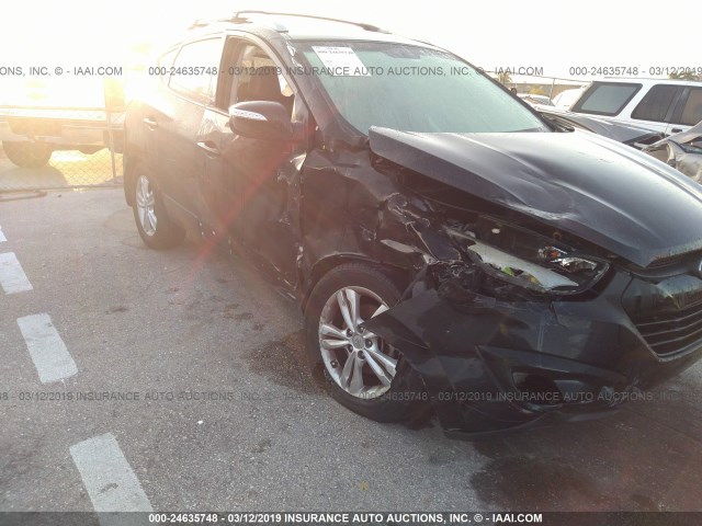 KM8JU3AC7DU659190 - 2013 HYUNDAI TUCSON GLS/LIMITED 黑色 照片 6