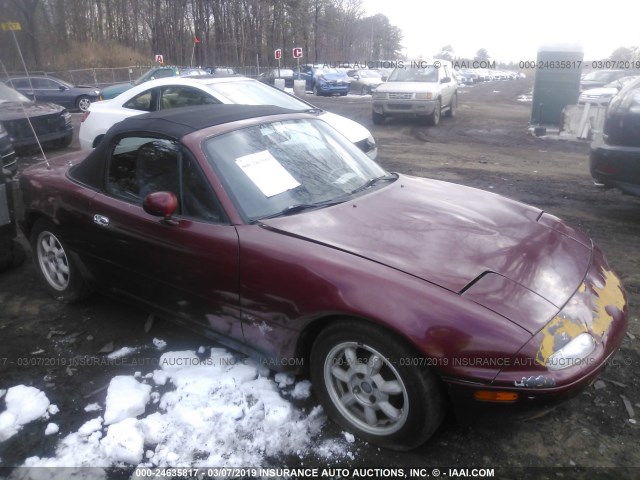 JM1NA351XM1239075 - 1991 MAZDA MX-5 MIATA RED photo 1