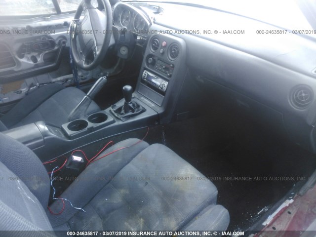 JM1NA351XM1239075 - 1991 MAZDA MX-5 MIATA RED photo 5