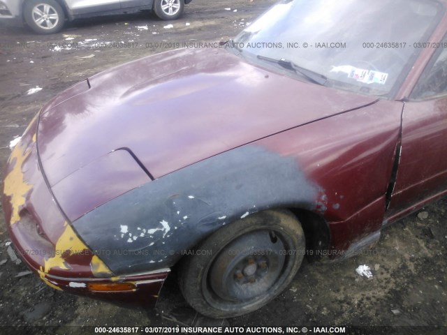 JM1NA351XM1239075 - 1991 MAZDA MX-5 MIATA RED photo 6