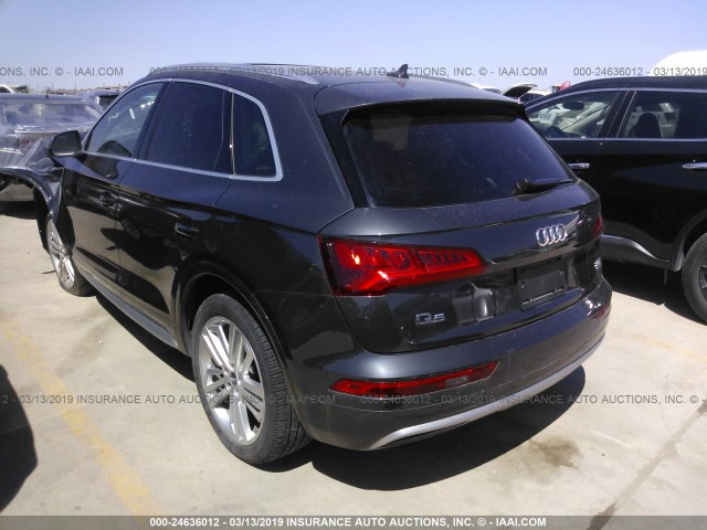 WA1BNAFY1J2019394 - 2018 AUDI Q5 PREMIUM PLUS GRAY photo 3