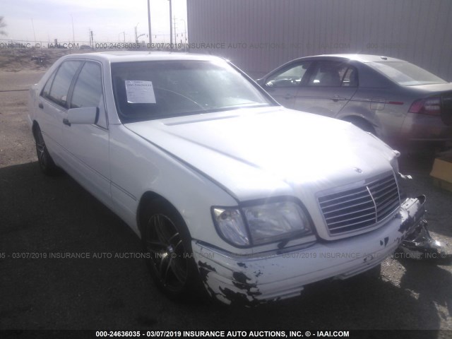 WDBGA43G3WA378777 - 1998 MERCEDES-BENZ S 420 WHITE photo 1