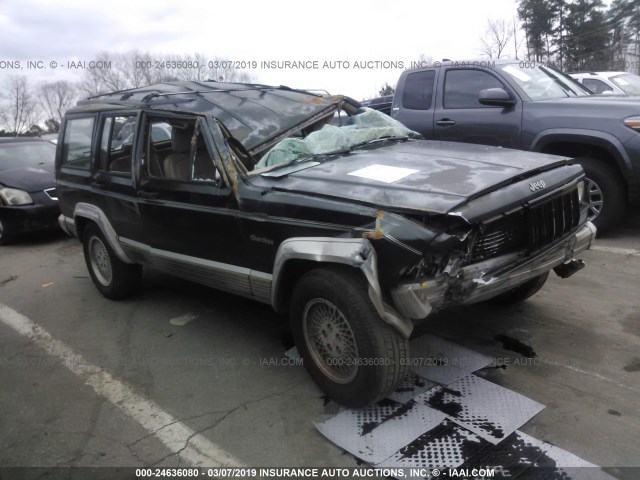 1J4FT78S6TL116462 - 1996 JEEP CHEROKEE COUNTRY GREEN photo 1