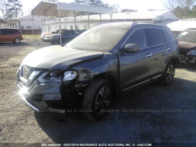 JN8AT2MV2HW283317 - 2017 NISSAN ROGUE S/SL/SV GRAY photo 2