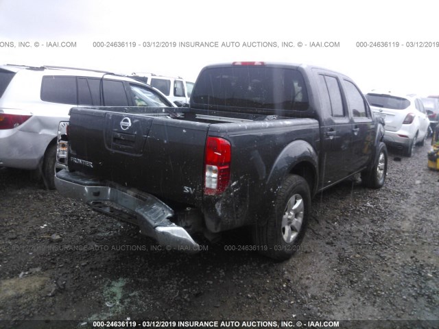 1N6AD0ER0CC426559 - 2012 NISSAN FRONTIER S/SV/SL/PRO-4X GRAY photo 4