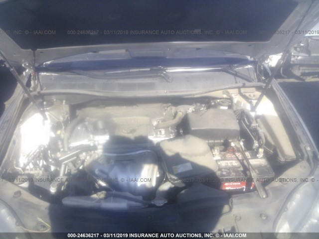 4T1BF1FK7GU522175 - 2016 TOYOTA CAMRY LE/XLE/SE/XSE 银色 照片 10