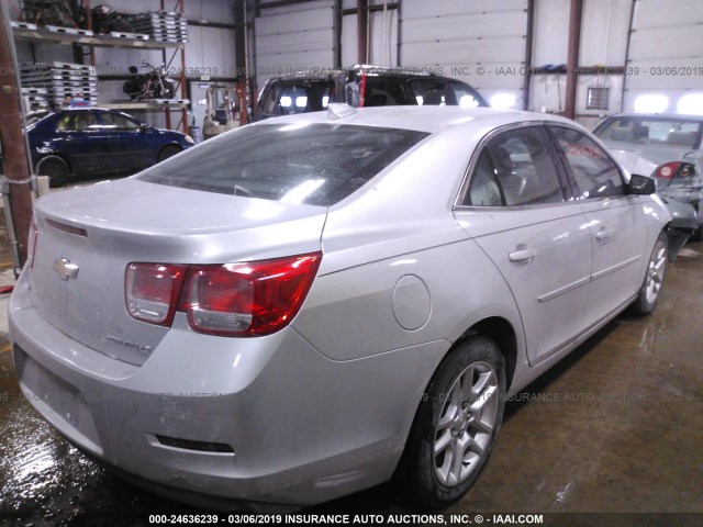 1G11C5SL1FF297147 - 2015 CHEVROLET MALIBU 1LT 银色 照片 4