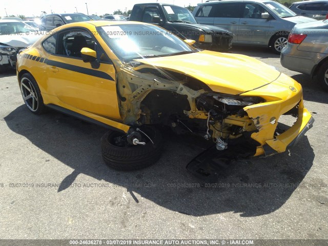 JF1ZNAA13F9706069 - 2015 TOYOTA SCION FR-S YELLOW photo 1