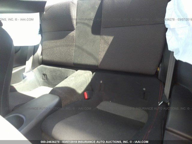 JF1ZNAA13F9706069 - 2015 TOYOTA SCION FR-S YELLOW photo 8