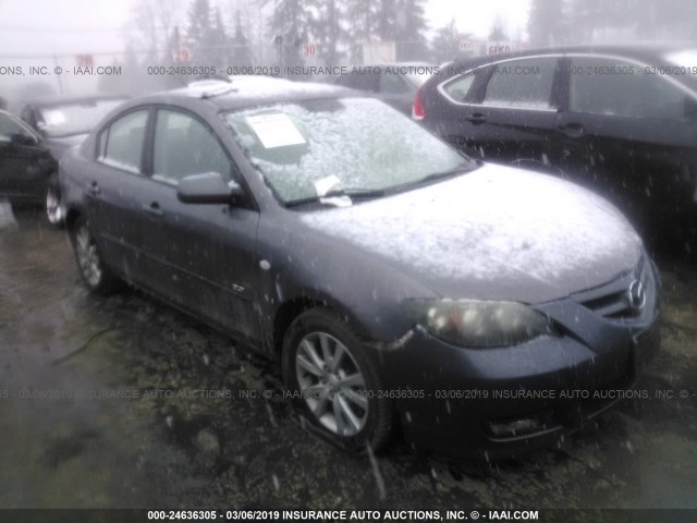 JM1BK324571728986 - 2007 MAZDA 3 S GRAY photo 1