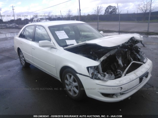 4T1BF28B83U288626 - 2003 TOYOTA AVALON XL/XLS WHITE photo 1