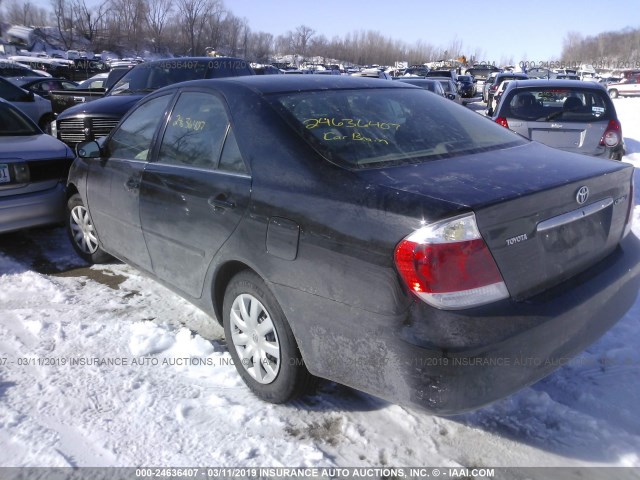 4T1BE32K96U737544 - 2006 TOYOTA CAMRY LE/XLE/SE BLACK photo 3