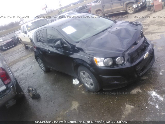 1G1JB6SH3G4180753 - 2016 CHEVROLET SONIC LS 黑色 照片 1