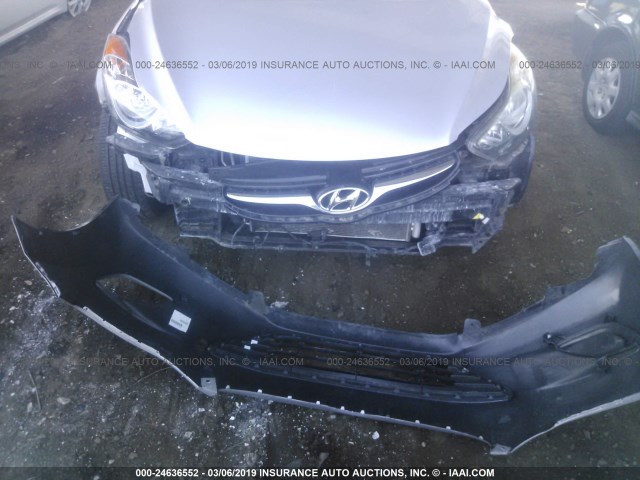 5NPDH4AE0DH158889 - 2013 HYUNDAI ELANTRA GLS/LIMITED SILVER photo 6