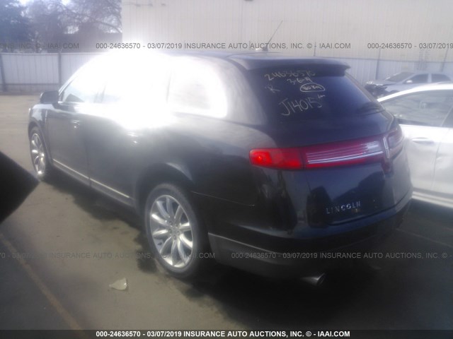 2LMHJ5FR7ABJ14015 - 2010 LINCOLN MKT BLACK photo 3