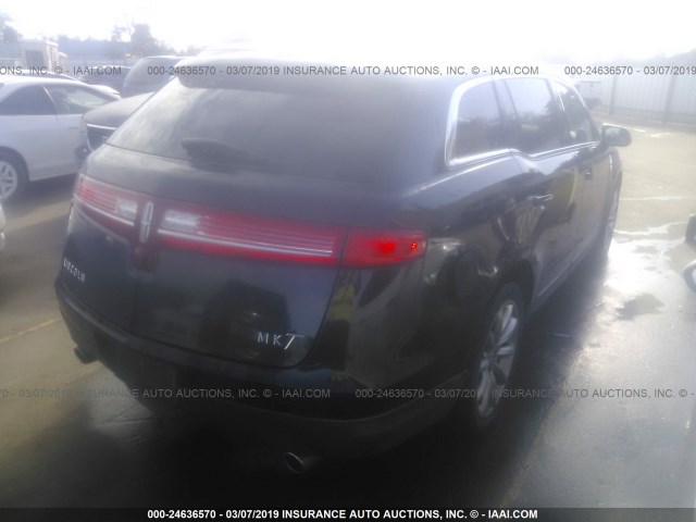 2LMHJ5FR7ABJ14015 - 2010 LINCOLN MKT BLACK photo 4