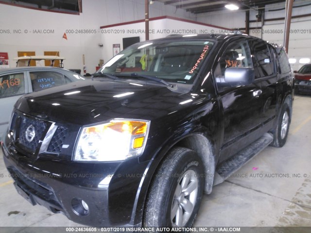 5N1AA0NC6DN600238 - 2013 NISSAN ARMADA SV/SL/PLATINUM BLACK photo 2