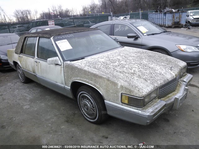 1G6CD5339L4210732 - 1990 CADILLAC DEVILLE WHITE photo 1