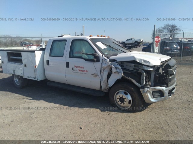1FT8W3DT7GEA42931 - 2016 FORD F350 SUPER DUTY WHITE photo 1
