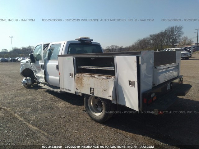 1FT8W3DT7GEA42931 - 2016 FORD F350 SUPER DUTY WHITE photo 3