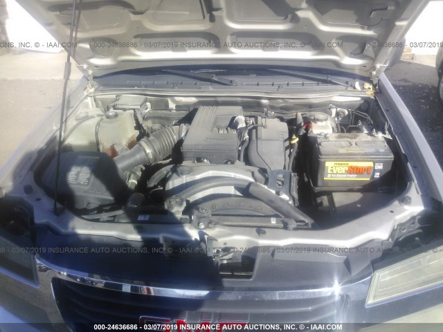 1GTDT33E888196459 - 2008 GMC CANYON TAN photo 10