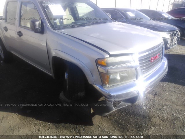 1GTDT33E888196459 - 2008 GMC CANYON TAN photo 6