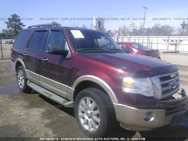 1FMJU1H51BEF25813 - 2011 FORD EXPEDITION XLT/KING RANCH RED photo 1