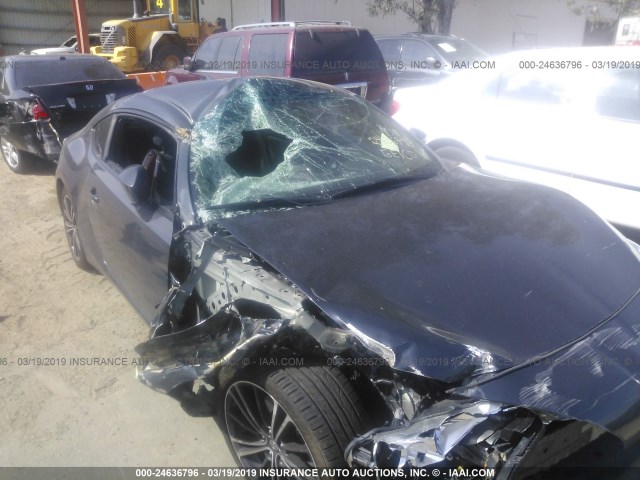 JF1ZNAA17F8712043 - 2015 TOYOTA SCION FR-S GRAY photo 6