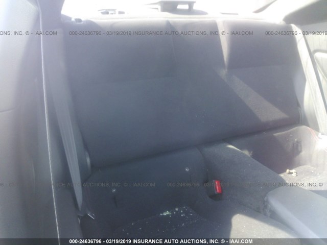 JF1ZNAA17F8712043 - 2015 TOYOTA SCION FR-S GRAY photo 8