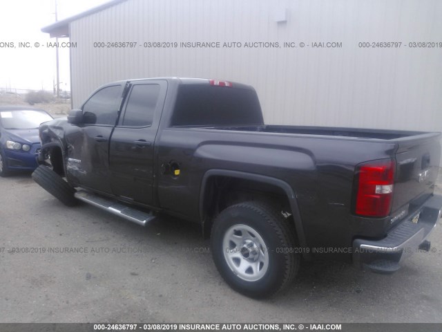 1GTR1TEH5FZ419275 - 2015 GMC SIERRA C1500 GRAY photo 3