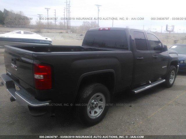 1GTR1TEH5FZ419275 - 2015 GMC SIERRA C1500 GRAY photo 4