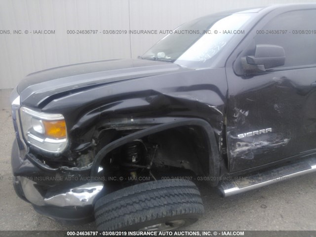 1GTR1TEH5FZ419275 - 2015 GMC SIERRA C1500 GRAY photo 6