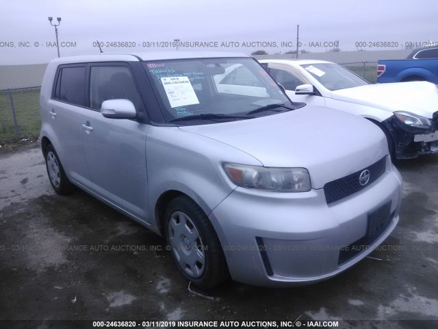 JTLKE50E981016405 - 2008 TOYOTA SCION XB 银色 照片 1
