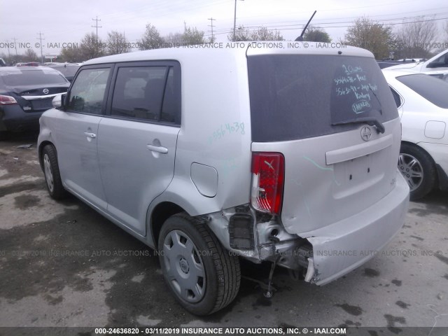 JTLKE50E981016405 - 2008 TOYOTA SCION XB 银色 照片 3