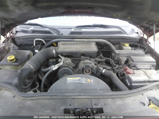 1J8HG48K36C368944 - 2006 JEEP COMMANDER MAROON photo 10