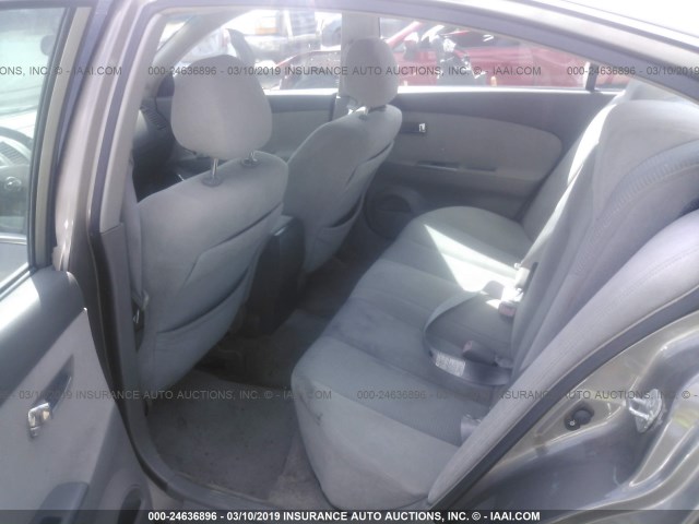 1N4AL11EX5C122257 - 2005 NISSAN ALTIMA S/SL SILVER photo 8